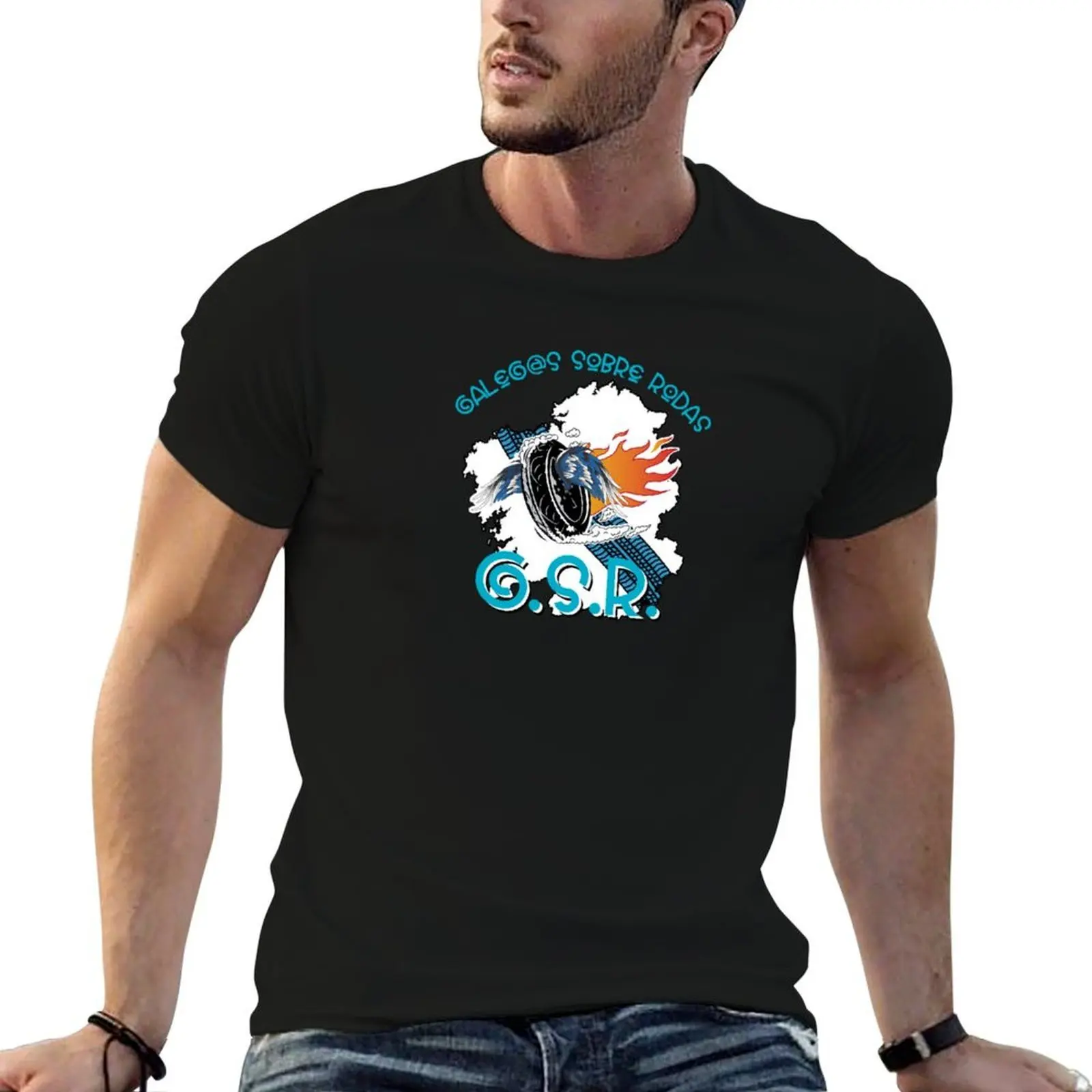 

graphic shirts t shirt cotton for GSR T-Shirt designer man 100% tshirt t man logo