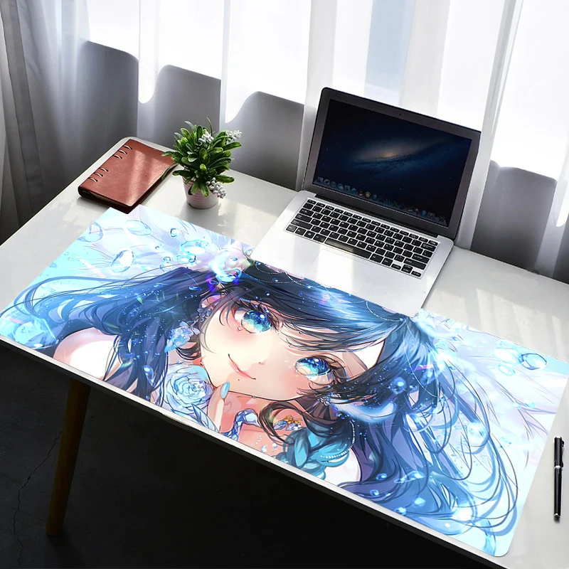 

Mouse Pad Mousepad Computer Keyboard Pad Crystal Eyes Mouse Mat Gamer Soft Office Carpet Table Mat Fashion Brand Desktop Mat