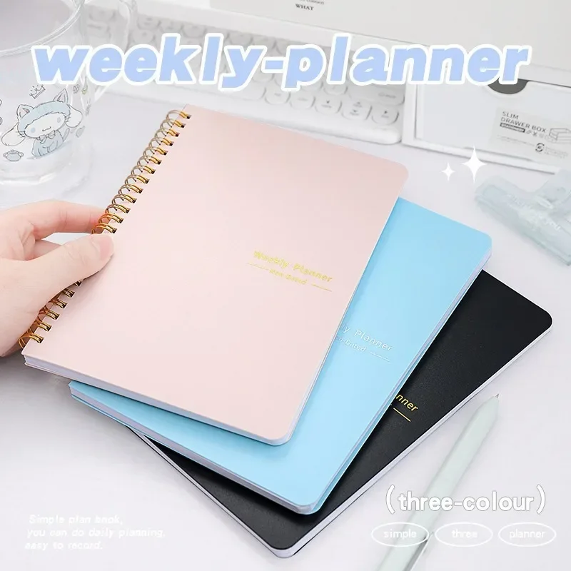 2024 Weekly Planner Agenda Notepad A5 Notebook 52 Weekly Planner Schedule Stationery School Office Supplies Stationery