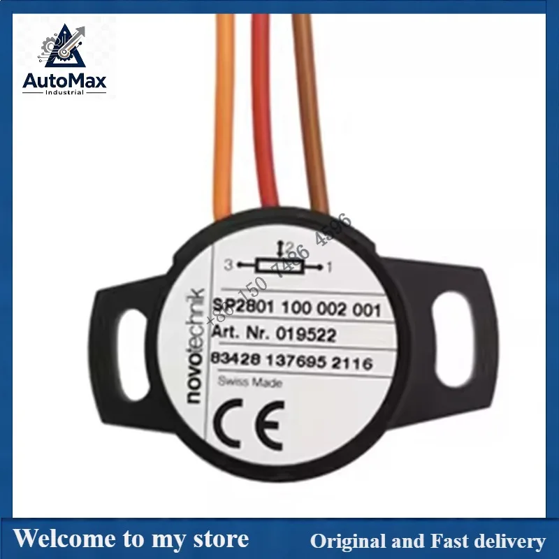 New NOVOtechnik Rotary Single Sensor SP-2831-308-000-001 Position Potentiometer SP2800/SP2801/SP2831 Series