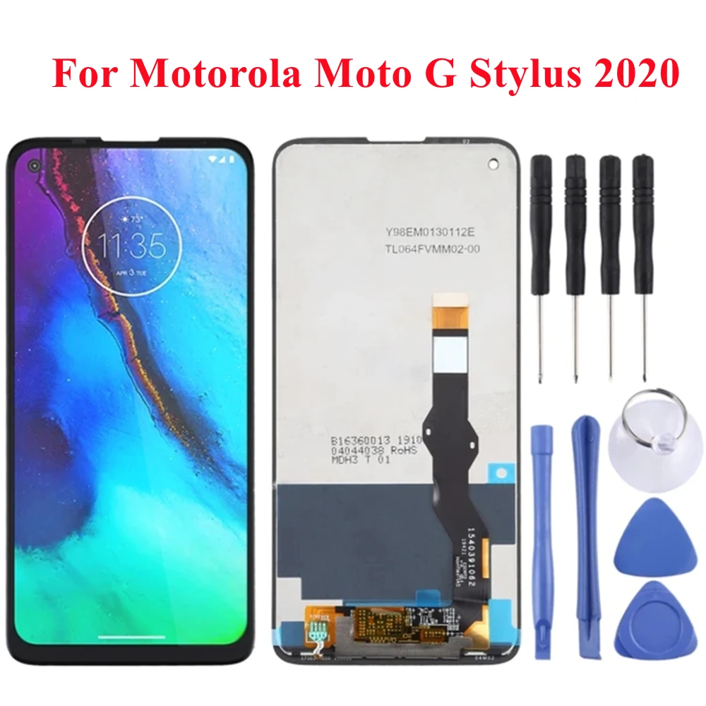 

For Motorola Moto G Stylus 2020 LCD Touch Digitizer Display Screen Full Assembly Without Frame Replacement