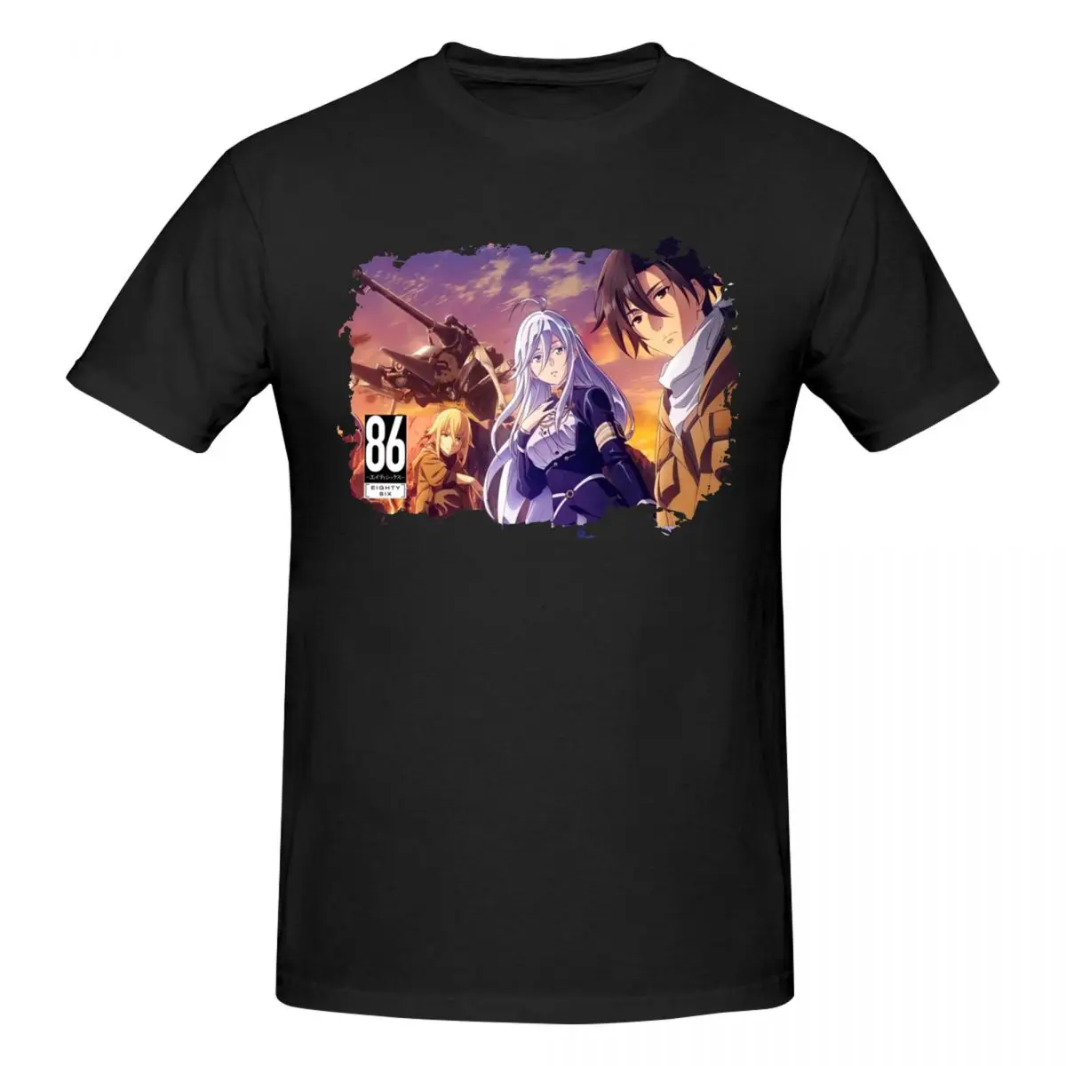 Eighty Six 86 Shinei Nozen Anju Emma T Shirts Graphic Y2K Unique Short Sleeve Men Women T-Shirt Clothes