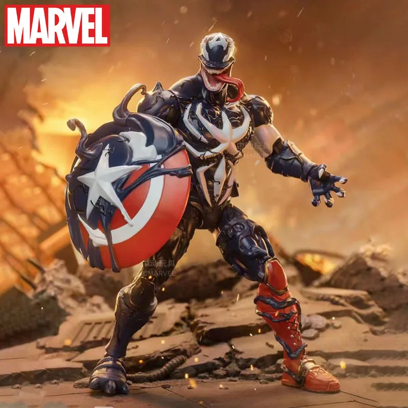 Venom 3 modelo figura marvel filme venom série vingadores homem de ferro capitão américa pantera negra boutique modelo presente de natal