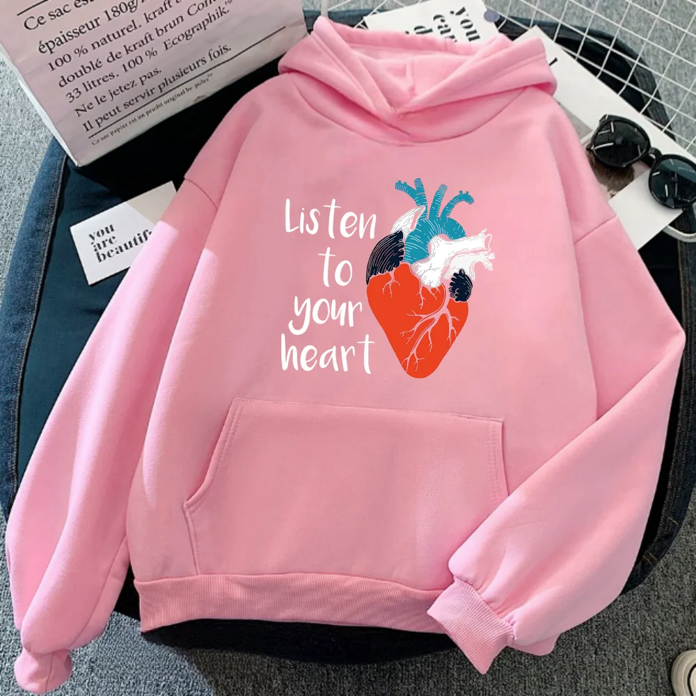

Valentine's Day truly love you women men winter clothes women anime hoodie hoodies streetwear clothes harajuku sweatshirt y2k