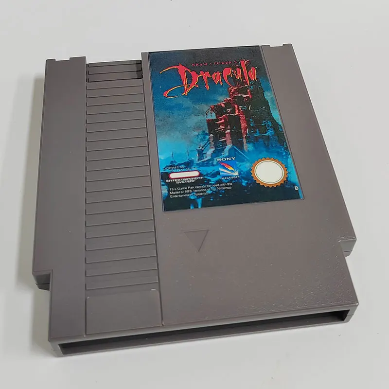 Bram Stoker's Dracula - A Retro Game For The 72 Pins 8 Bit Game Cartridge For Pal and NTSC NES Classic Console