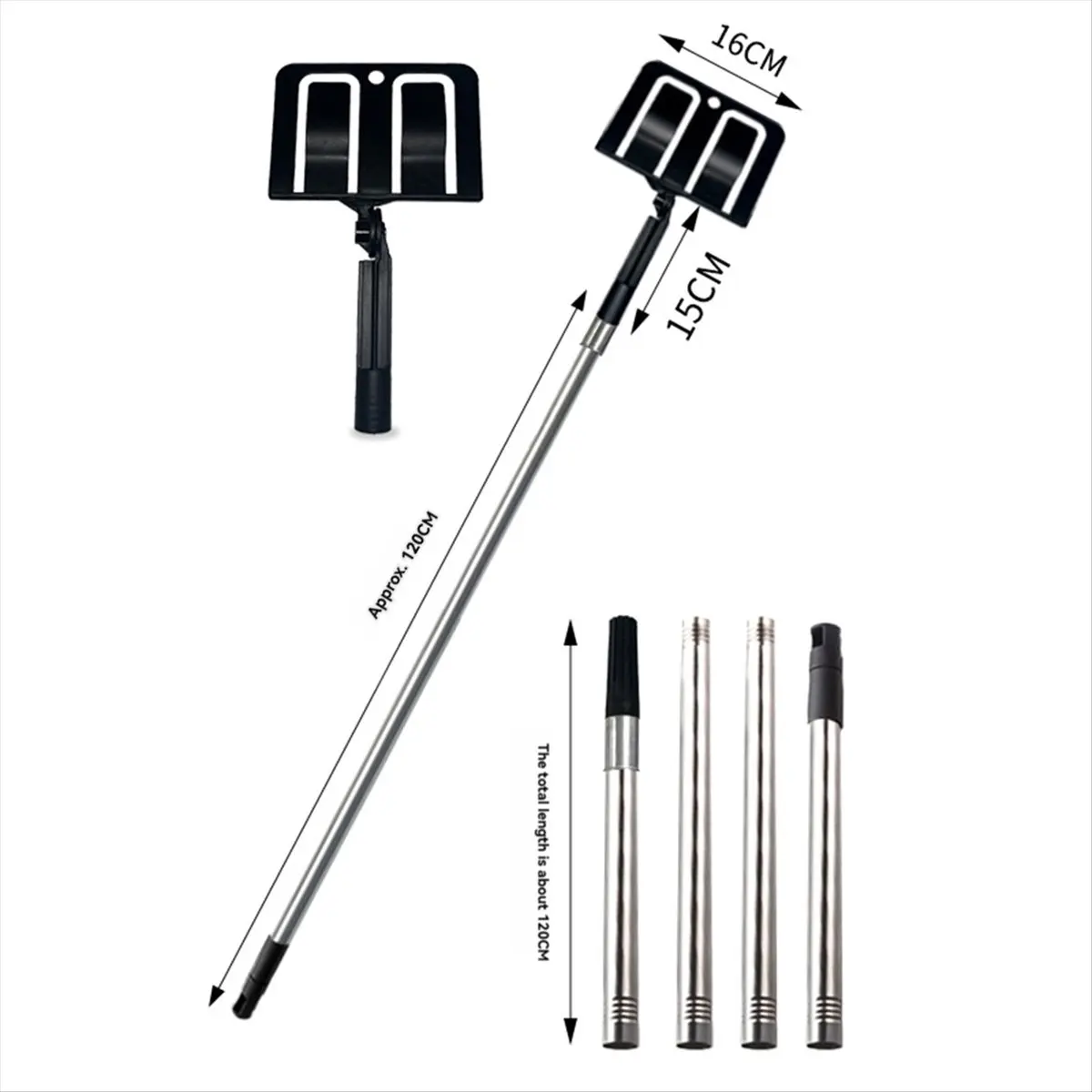 2026 + Adjustable Angle Shield Holder Set Protect Splash-Proof Paint Baffle Grippers Long Rod Spraying Guards