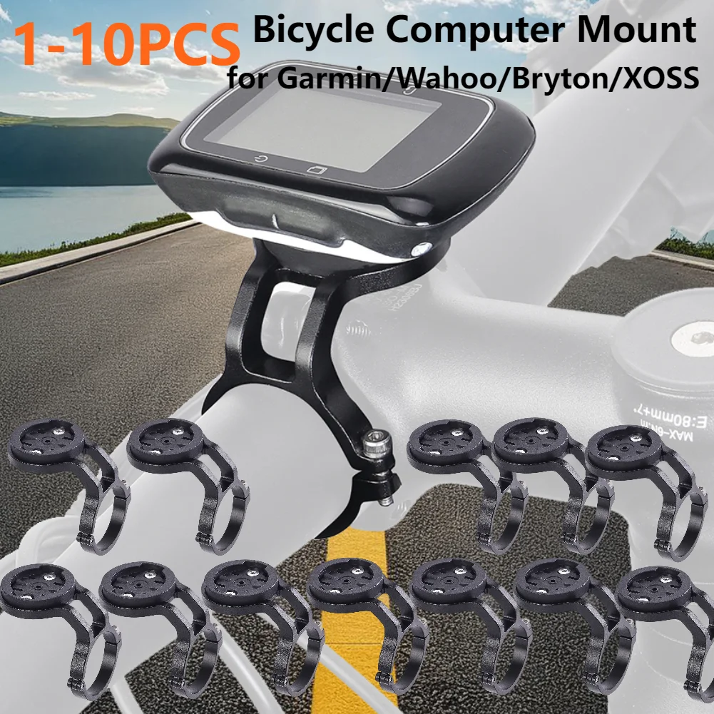 

1-10PCS Bicycle Handlebar Computer Mount Holder MTB Road Bike GPS Bar Bracket Support Base for Garmin/Wahoo/Bryton/XOSS/IGPSPORT