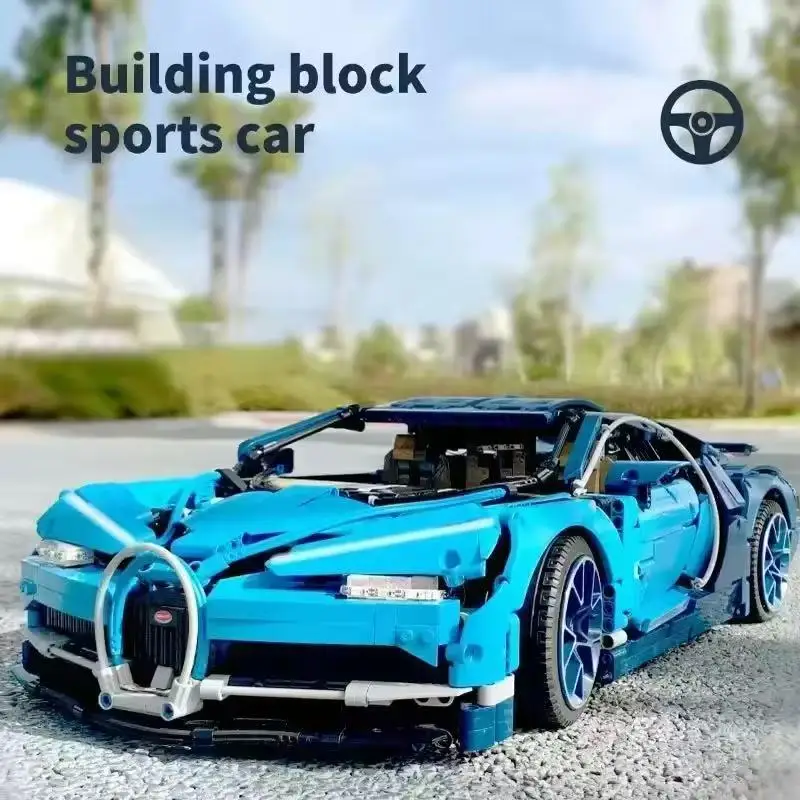 

3599 шт., сборка суперкара Bugatti, строительный блок, головоломка 42083, модель гоночного автомобиля в сборе, кирпичная игрушка, подарок для мальчиков