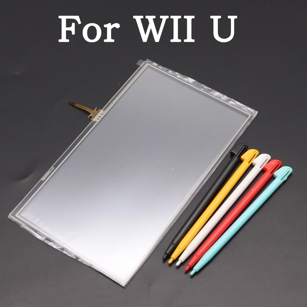 Сменный геймпад, дигитайзер, сенсорный экран для Nintend Wii U WiiU, запасные части, сенсорный и стилус