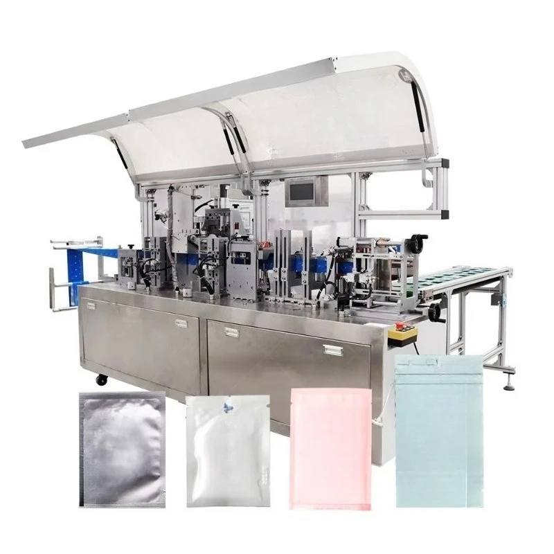 Customized Full Automatic Wet Wipes Machines Single Piece Wet Wipes Making Machine 1pc/pack Baby Wet Tissue Production Line