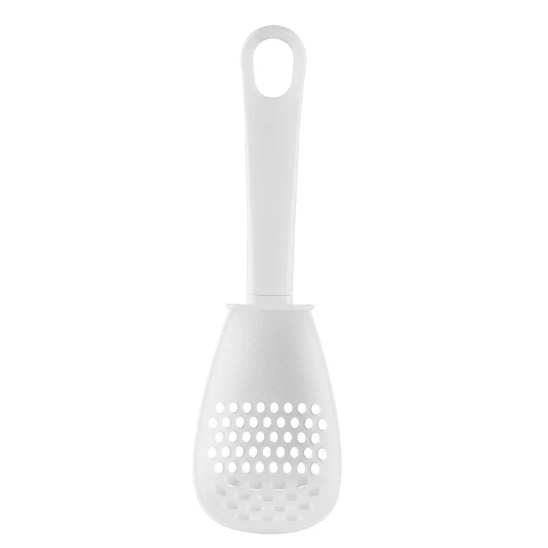 Japanese Cuisine Spoon Multi-Functional Colander Baby Food Supplement Mashed Potato Mashed Ginger Minced Kitchen Gadget