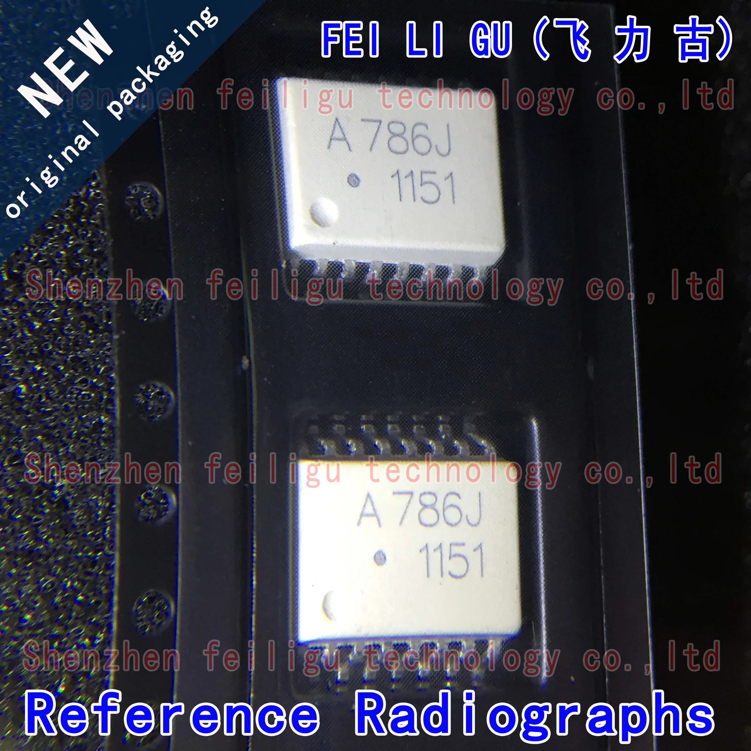 

1~30PCS 100% New original HCPL-786J-500E HCPL-786J silkscreen:A786J package:SOP16 optocoupler electronic components