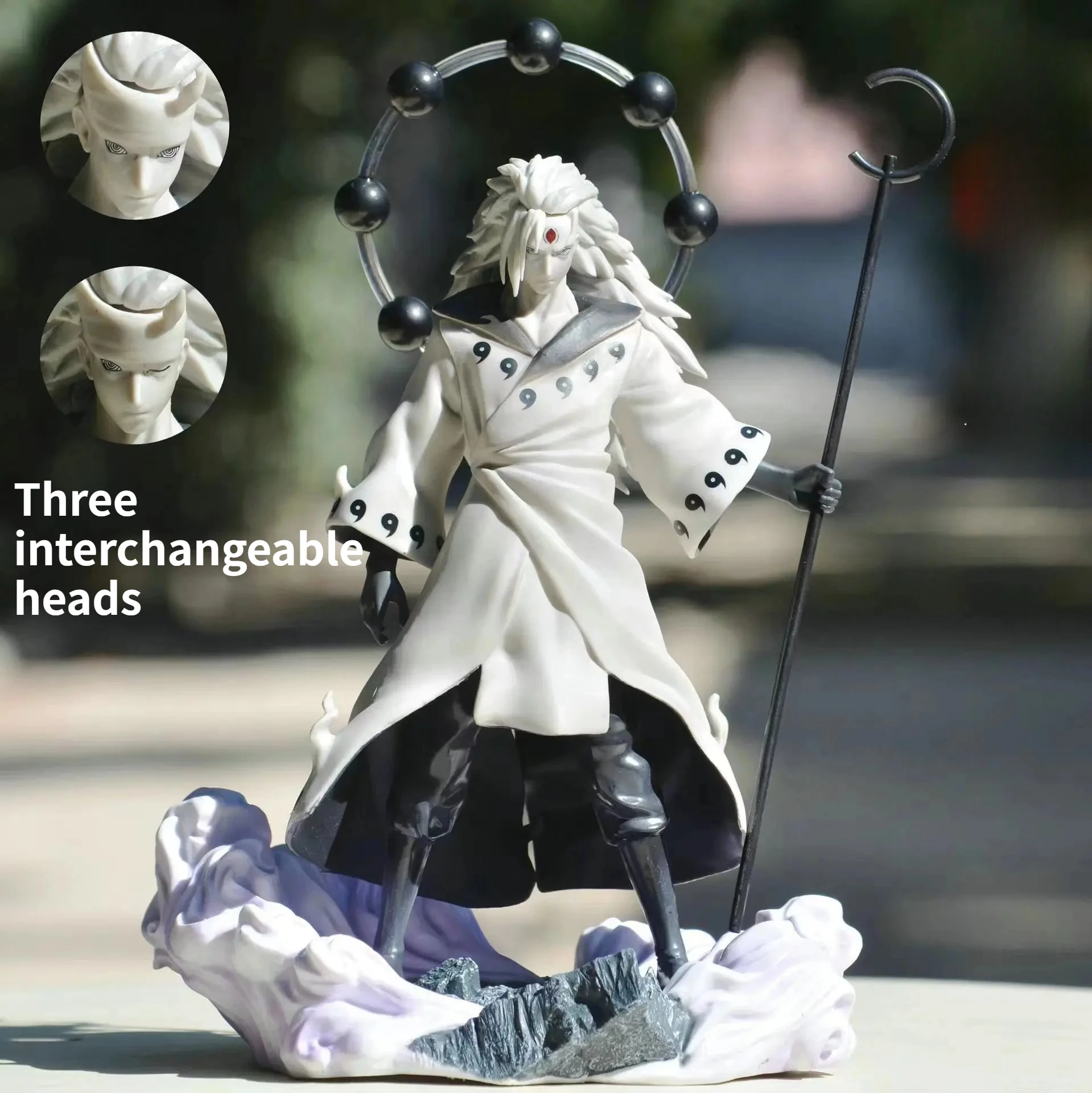 

Мультфильм Аниме Наруто Учиха Мадара Джинчурики Форма Вер. Коллекция фигурок из ПВХ Dol lDesktop Модель Статуя Детские игрушки Подарки