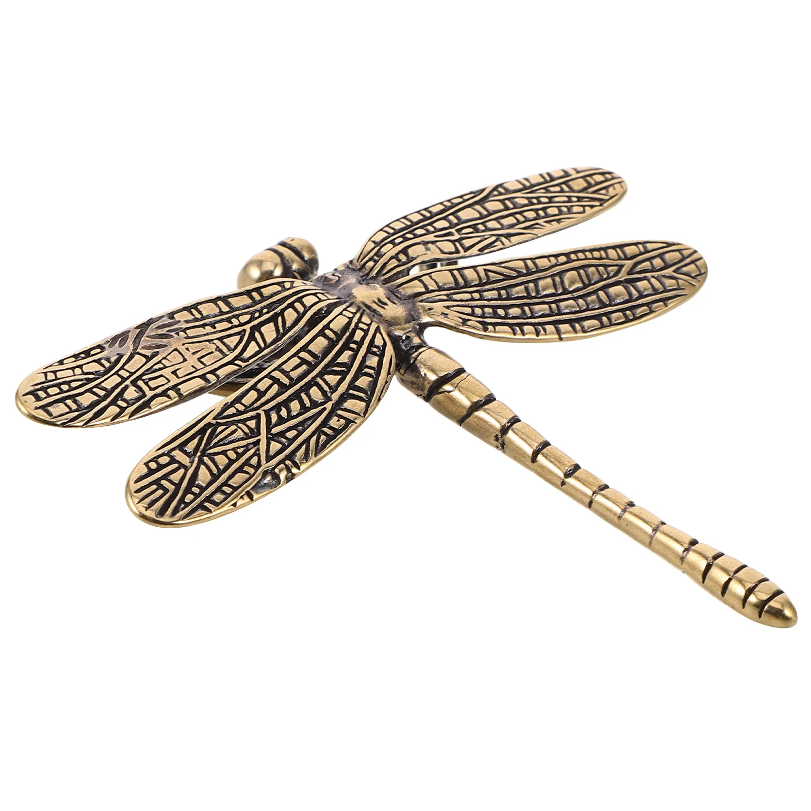 

Brass Dragonfly Furniture Handle Vintage Decorative Cabinet Knobs for Kitchen Cabinets Wardrobe Jewelry Box Pulls