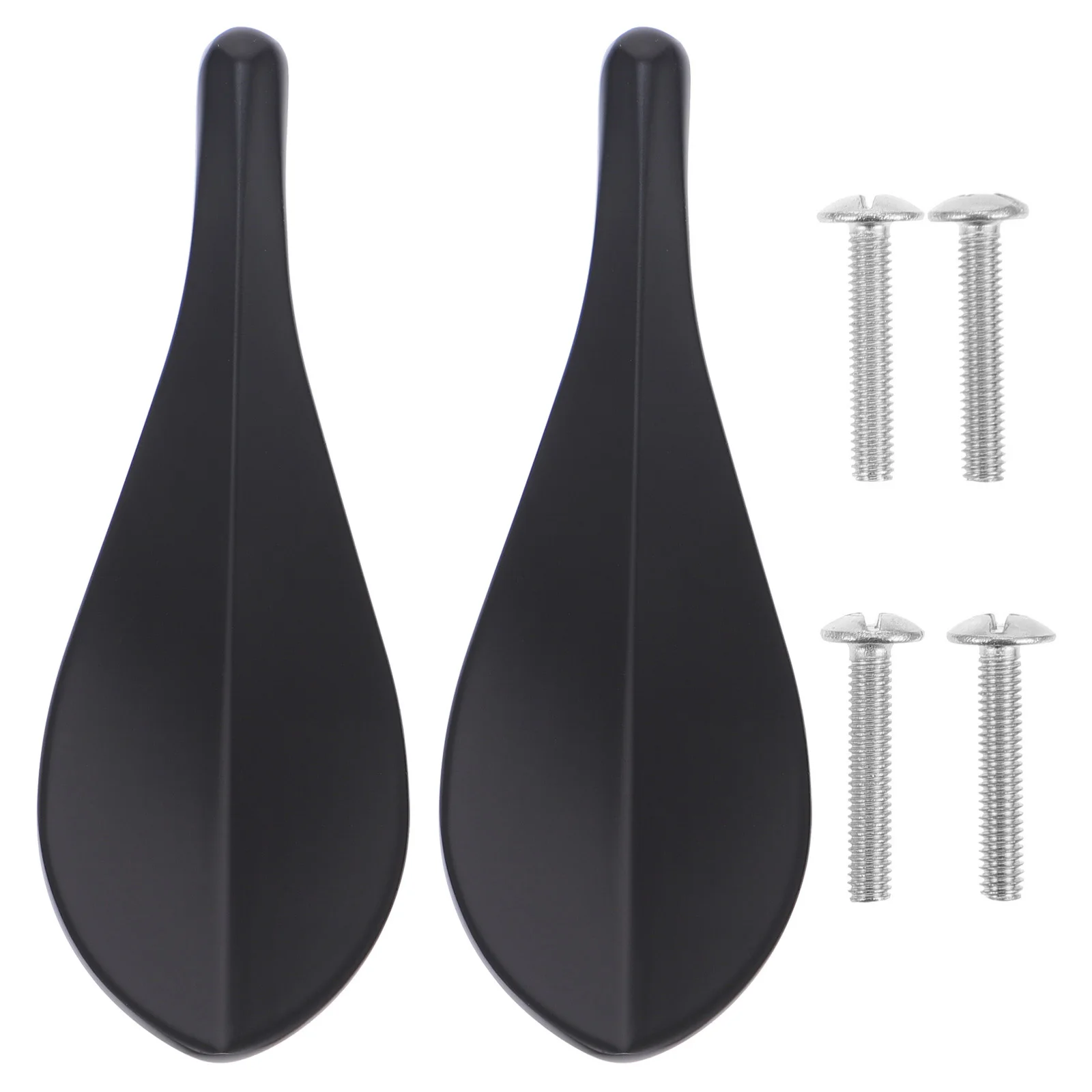 

2 Pcs Leaf Cabinet Handle Elegant Drawer Pull Zinc Alloy Door Knob Decor Hardware For Cabinet Wardrobe