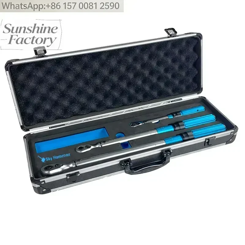 3PCS Torque Wrench Set Car Repair Tools Kit 1/4