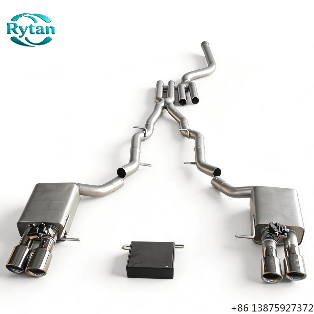 

Выхлопная система Rytan Valvetronic из нержавеющей стали с клапаном, Catback, для BMW 535i F10 3.0T N55 2011 года