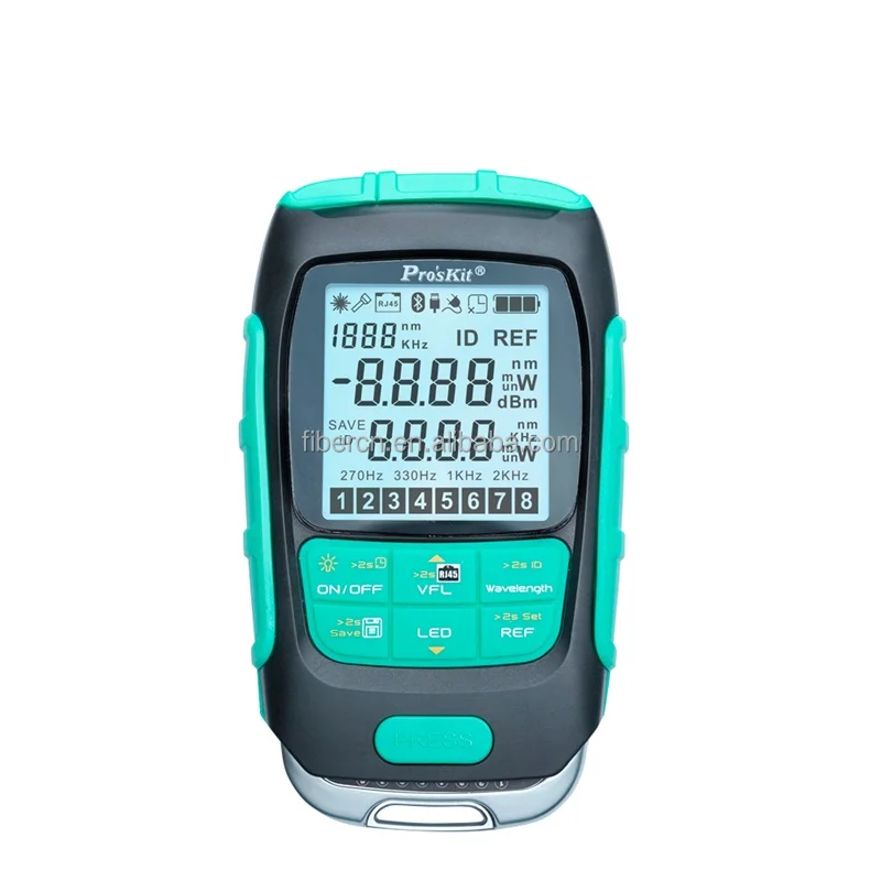 Fiber Optic Power Meter OPM Pro's kit MT-7615 MT-7616 FTTH Optical Power Meter Price