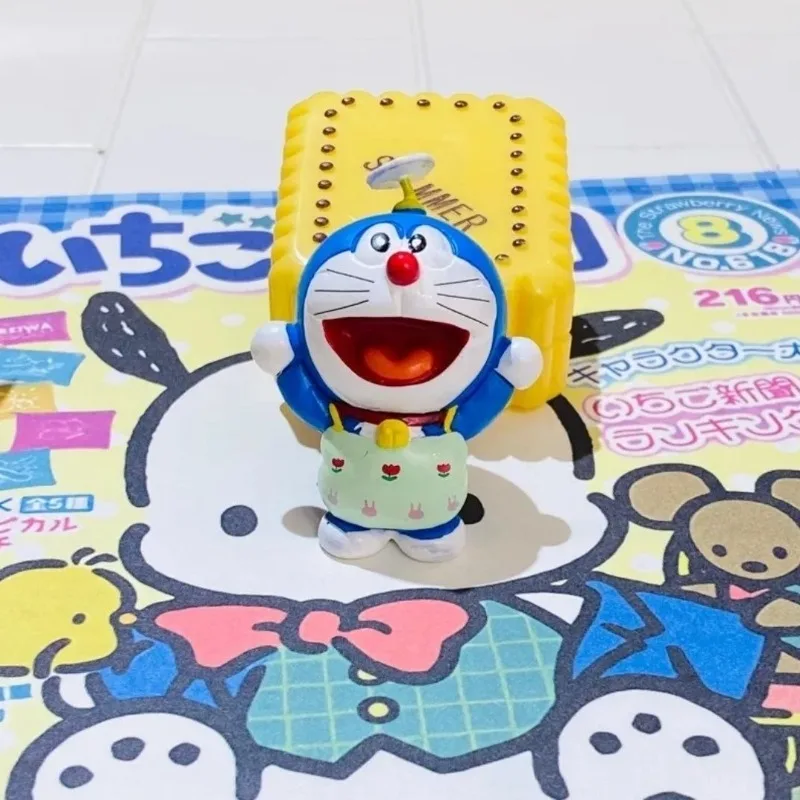 6 قطعة الملاك عبقور الشكل أنيمي الطرفية جلجل القط الكرتون لطيف الإبداعية شخصية نموذج حلية هدية عيد ميلاد بالجملة