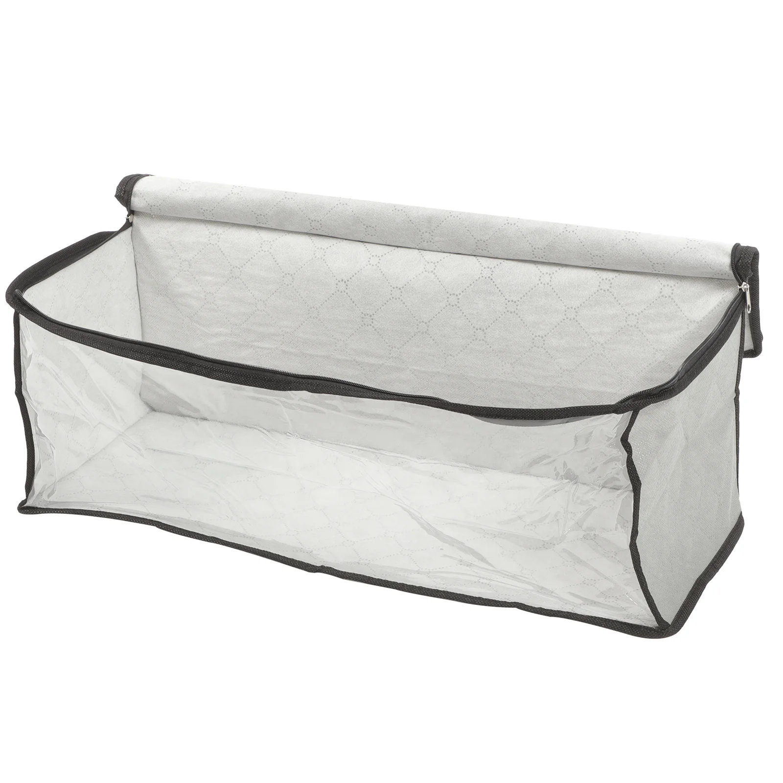 

Hat Organizer Bag Portable Hat Case Non-Woven Fabric Foldable Design with Handle Suitable for Closet Wardrobe Home Tidy