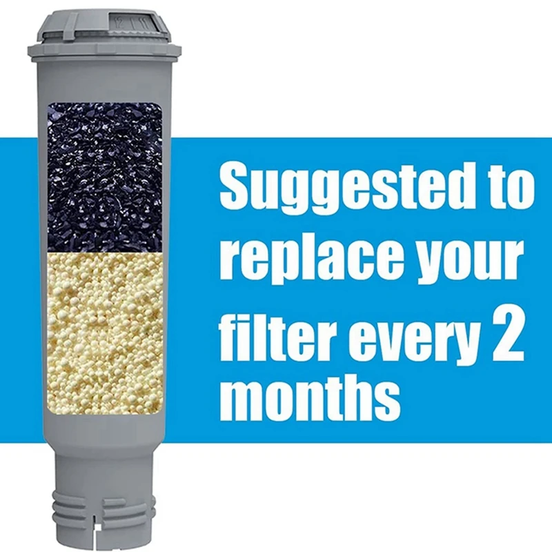 X17A 2025 NEW-2Pcs فلتر مياه ماكينة الإسبريسو لنظام فلتر أكوا كروبس كلاريس F088، لشركة سيمنز، نيفونا، جاجيناو، AEG، N