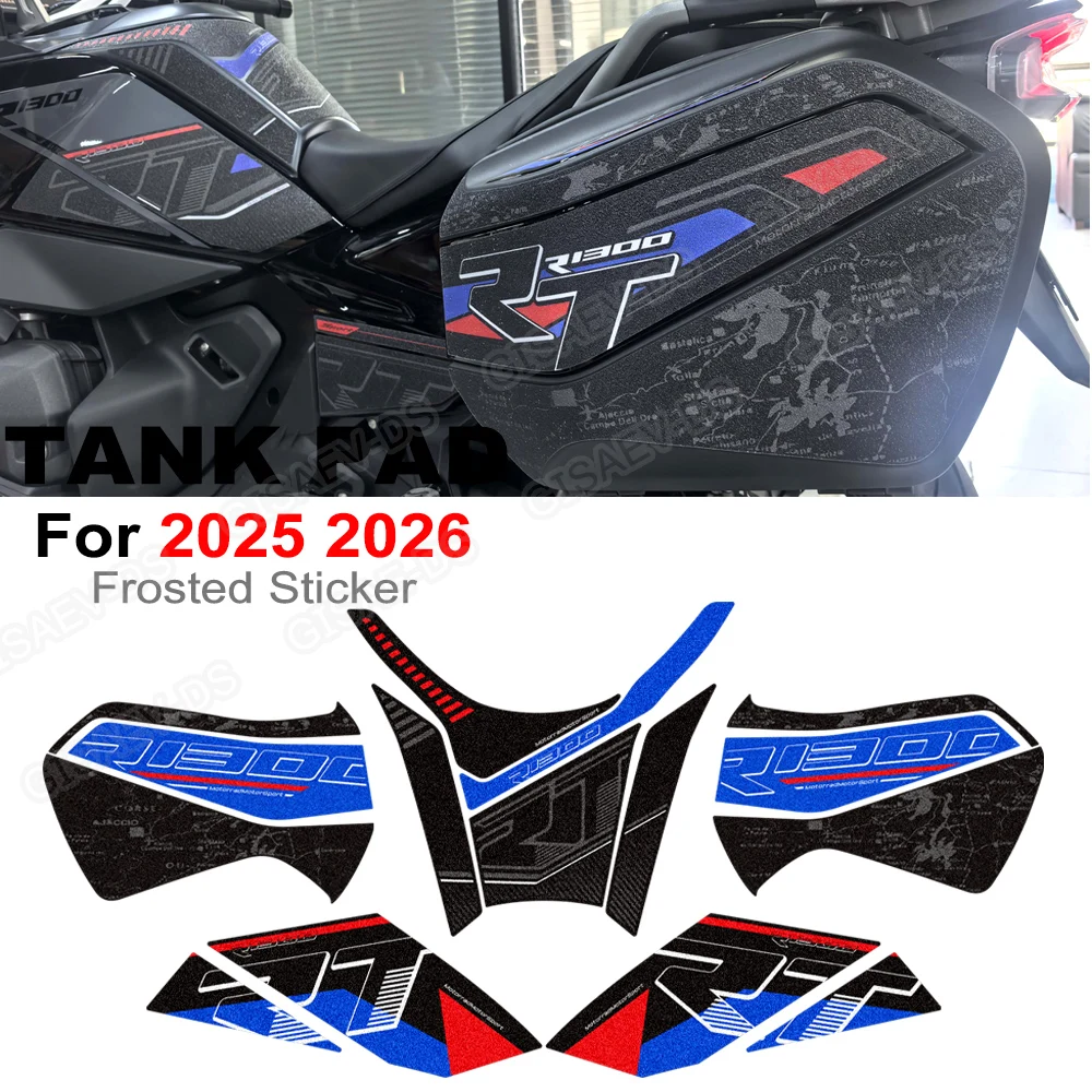 

Аксессуары для мотоциклов: матовые противоскользящие наклейки, накладки на топливный бак для R1300RT R 1300 RT R1300 2025 2026