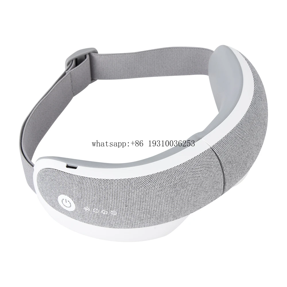 

Hot Selling Heat Smart Airbag Vibration Double Layered Acupoint Massage Relax Eye Massager Glasses
