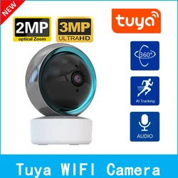2MP 3MP WIFI IP Camera Tuya Smart Surveillance Camera Automatic Tracking Smart Home Security Indoor WiFi Wireless Baby Monitor