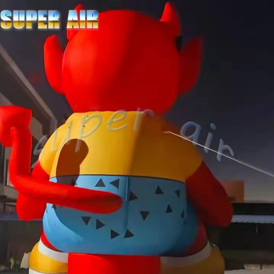 Event party decoration inflatable monster devil inflatable cartoon character model for sale