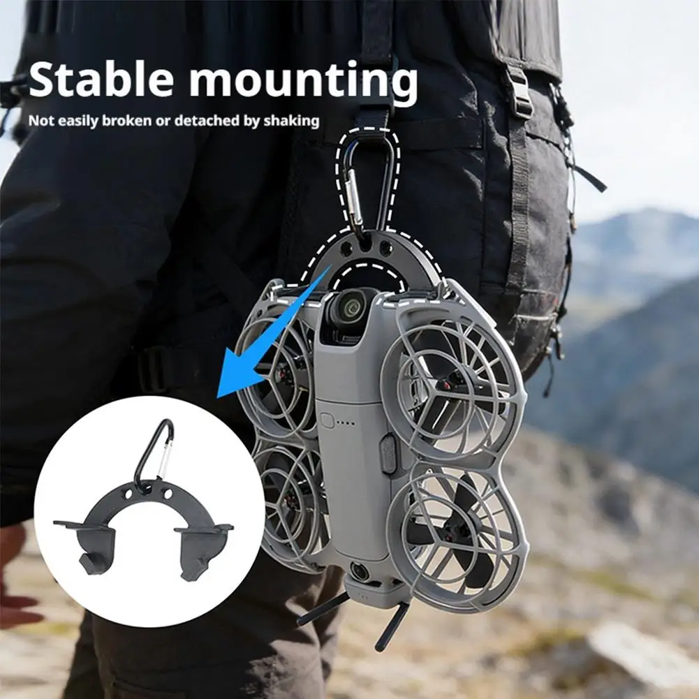 

Крепление-защелка для рюкзака, сумки через плечо и настольного крепления для DJI NEO 2, портативные аксессуары