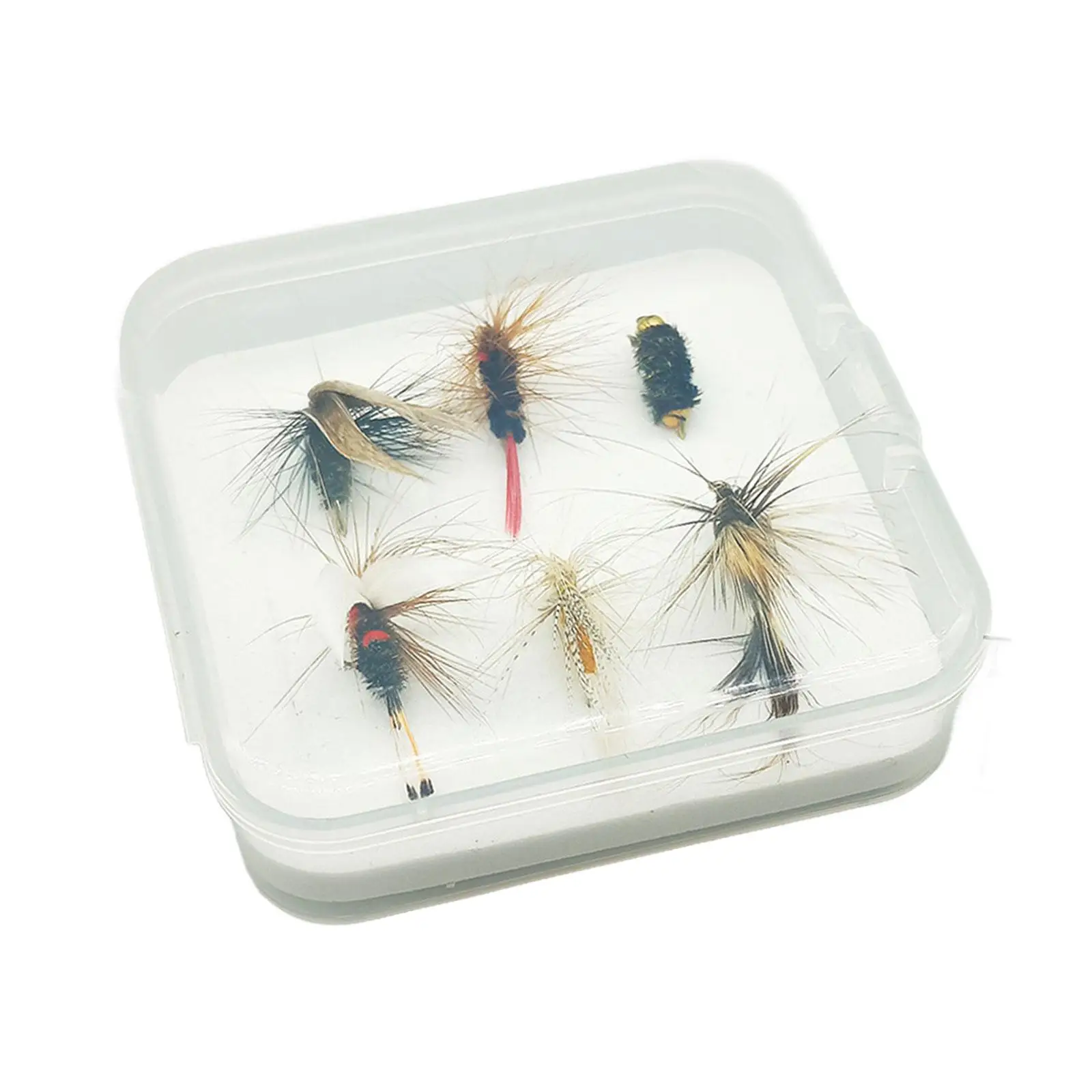 

6Pcs Fishing Lures Lightweight Fishing Tackle Fly Fishing Flies Fishing Hooks for Saltwater for Valentine's Day Outdoor Husband