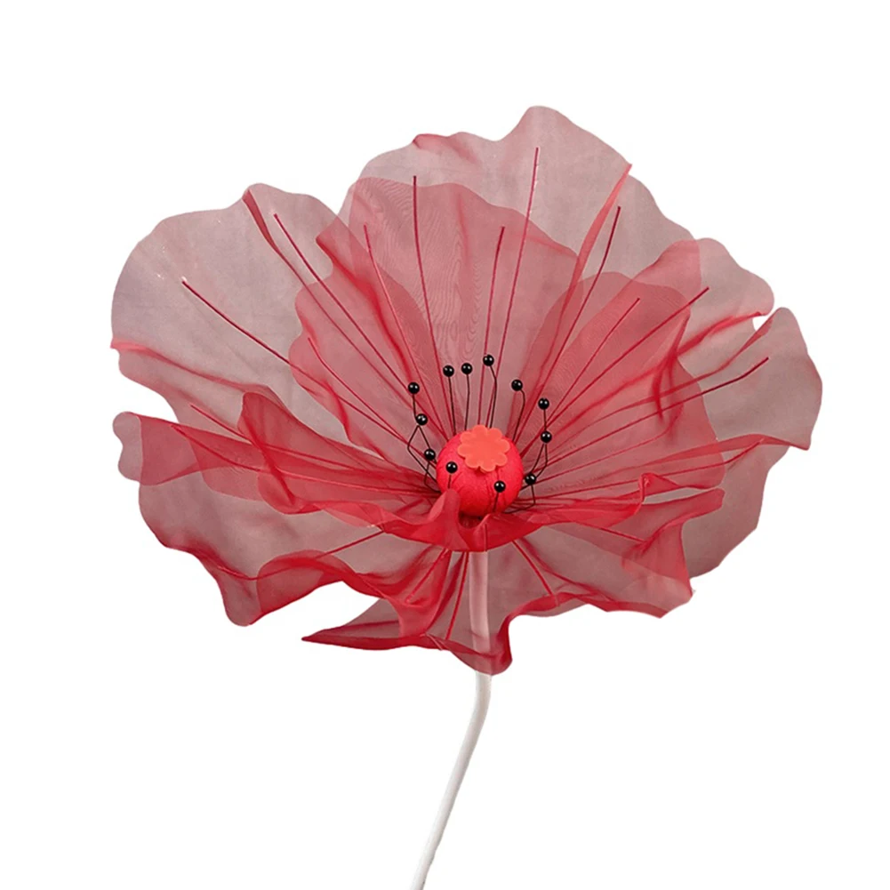 

Large Butterfly Simulation Gauze Flower Outdoor Wedding Holiday Decoration Large Fake Butterfly Hotel Window Decoration