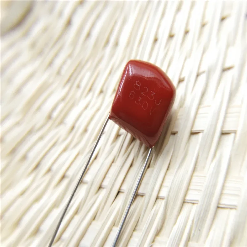

20pcs CBB 823 630V 823J 630V 0.082uF 82nF P10 CBB22 Metallized Polypropylene Film Capacitor