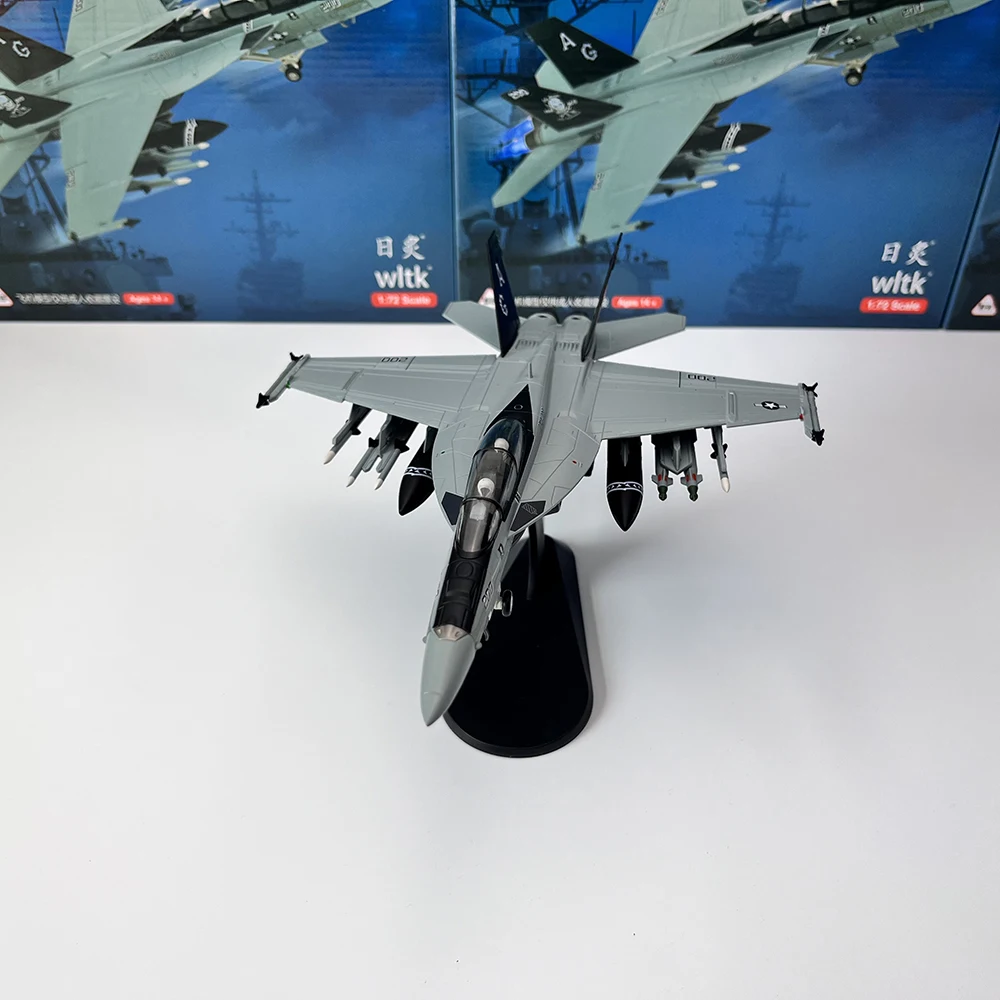 1/72 Scale U.S. F/A-18F Hornet F18 Carrier-Based Fighter Aircraft Diecast Finished Military Plane Model Collection Ornament view 2