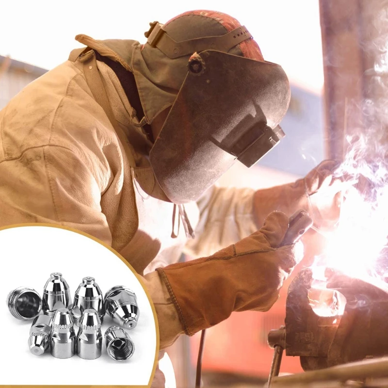 Buse d'électrode coupe consommable, pointe torche pour Machine découpe Plasma 20x