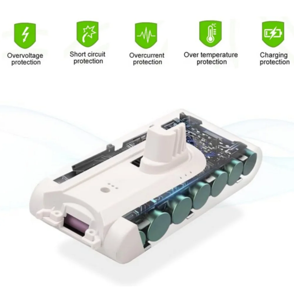 ل Dreame V8 V9 V10 V9P V9B Dreame بطارية مكنسة كهربائية 25.2 فولت 5000 مللي أمبير VVN3 VVN4 بطاريات استبدال الماسك الغبار اللاسلكي