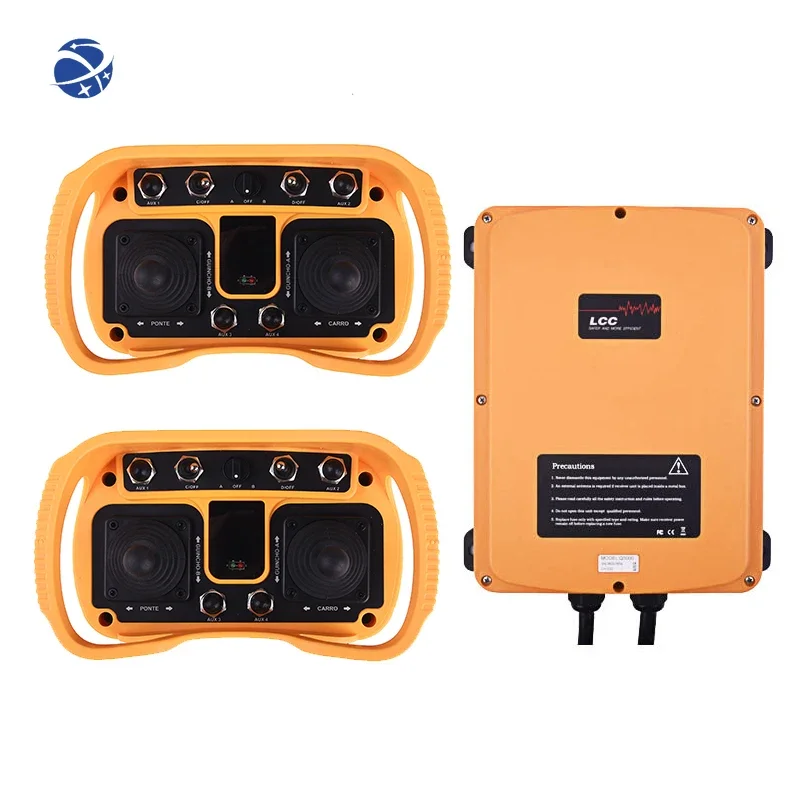 Yunyi Q5000 switch 315mhz AC DC 12/24/48/264/260/480V tower crane joystick radio remote control