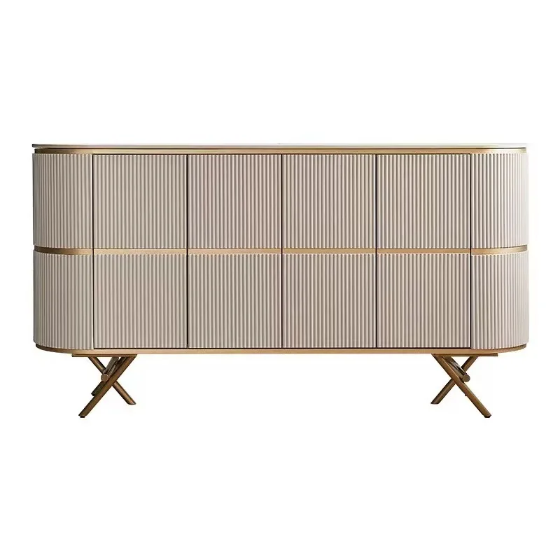 

Marble luxury sideboard locker large capacity household furniture