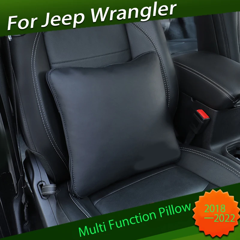 Multi Functional Pillow Suitable for Jeep JL Wrangler 2018 2019 2020 2021 2022 Modified Car Air Conditioner Waist Pillow