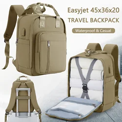 Travel Backpack for Men Women Multifunctional Waterproof Mummy Suitcase Easyjet 45x36x20 Cabin Bag Large Capacity Laptop Backpac