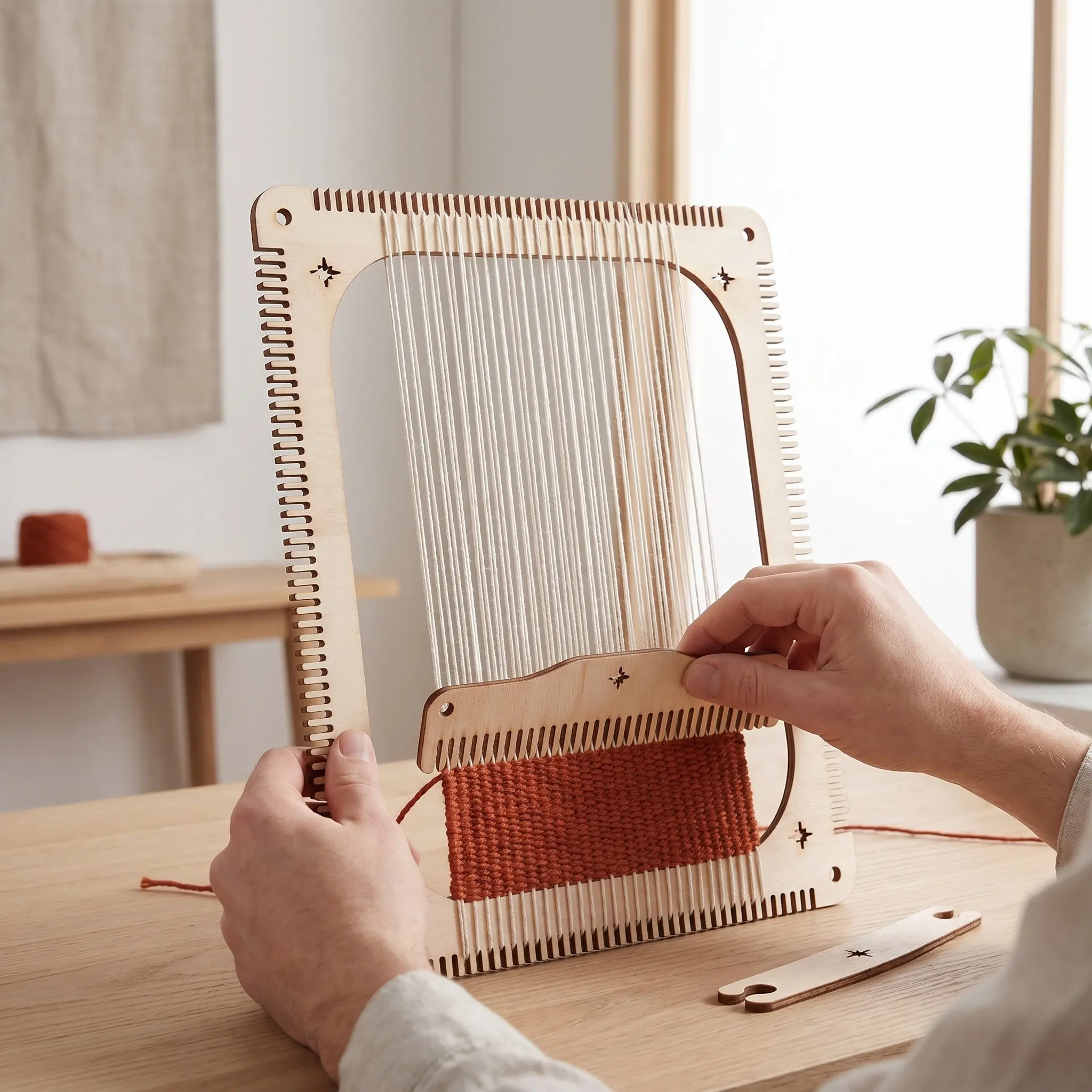 Hanging Tapestry Weaving Machine High Efficiency Handcraft Equipment for Creating Unique Wall Art and Home Decor