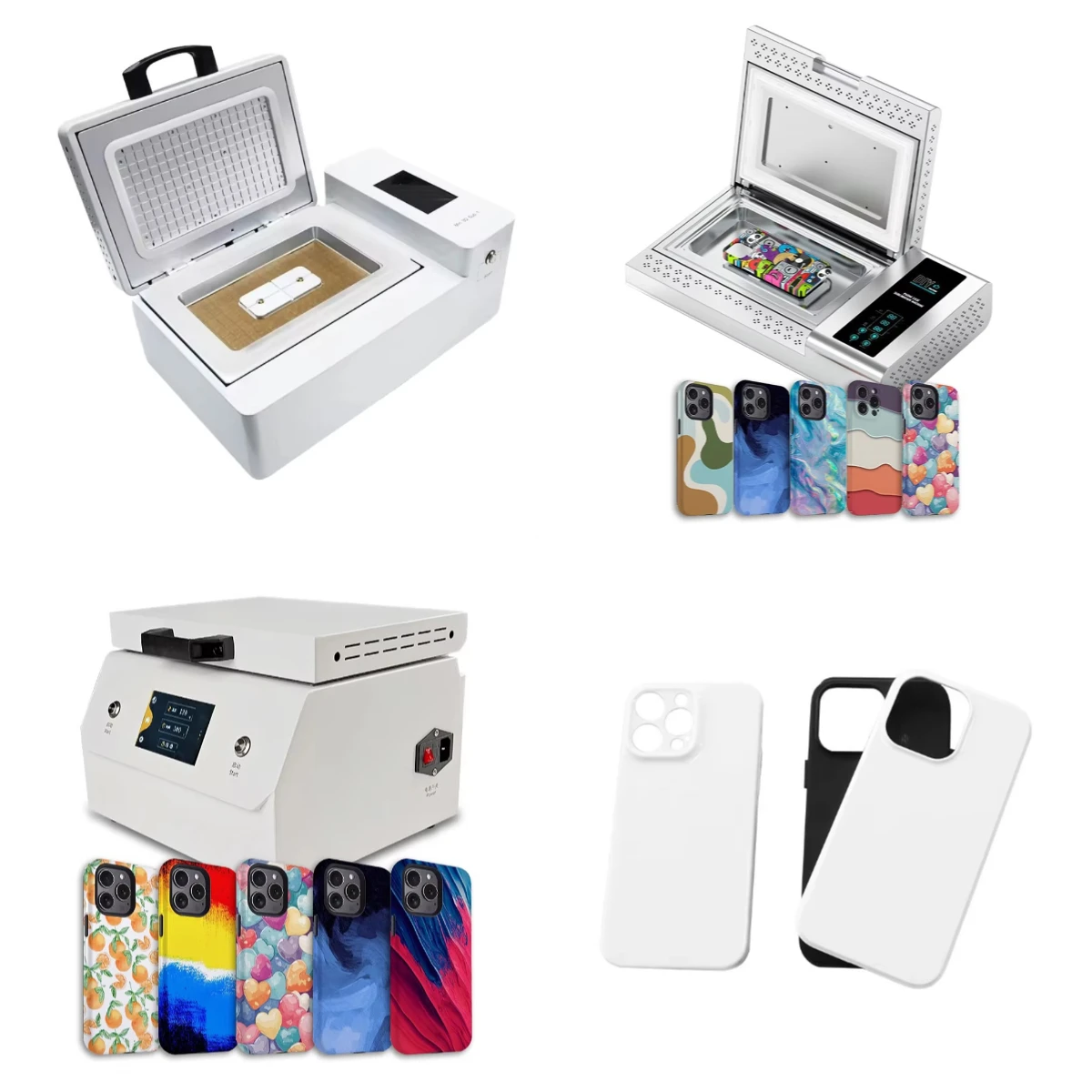 

WJW High Quality Heat Press Machine Mobile Phone Case 3D Sublimation Vacuum Machine Digital Transfer Printer