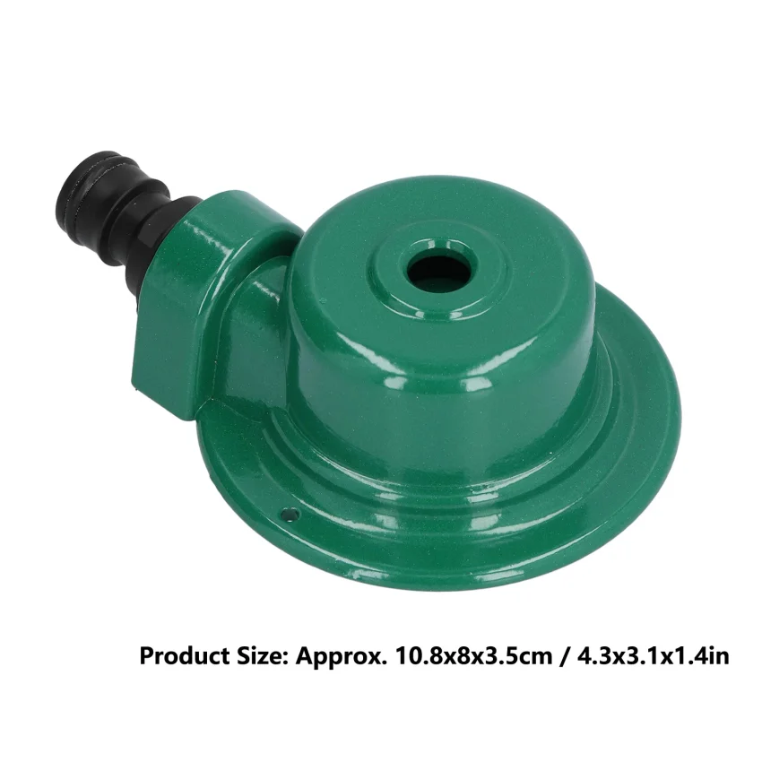 G1/2 Irrigation Sprinkler Nozzle Zinc Alloy Low‑pressure Watering Sprinkler for Garden Lawn Agricultural Supplies