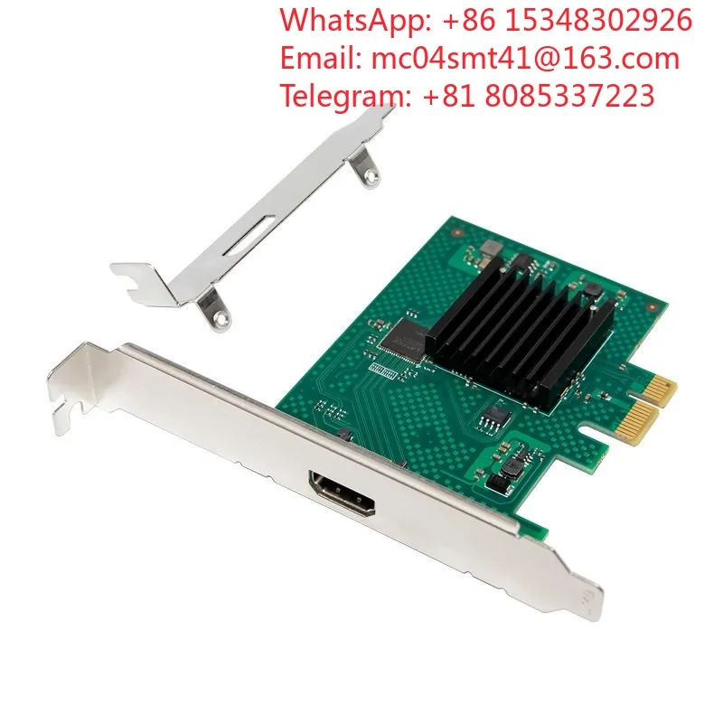 PCIE X1 to single port H-DMI embedded image application multimedia 2D graphics graphics card SM750