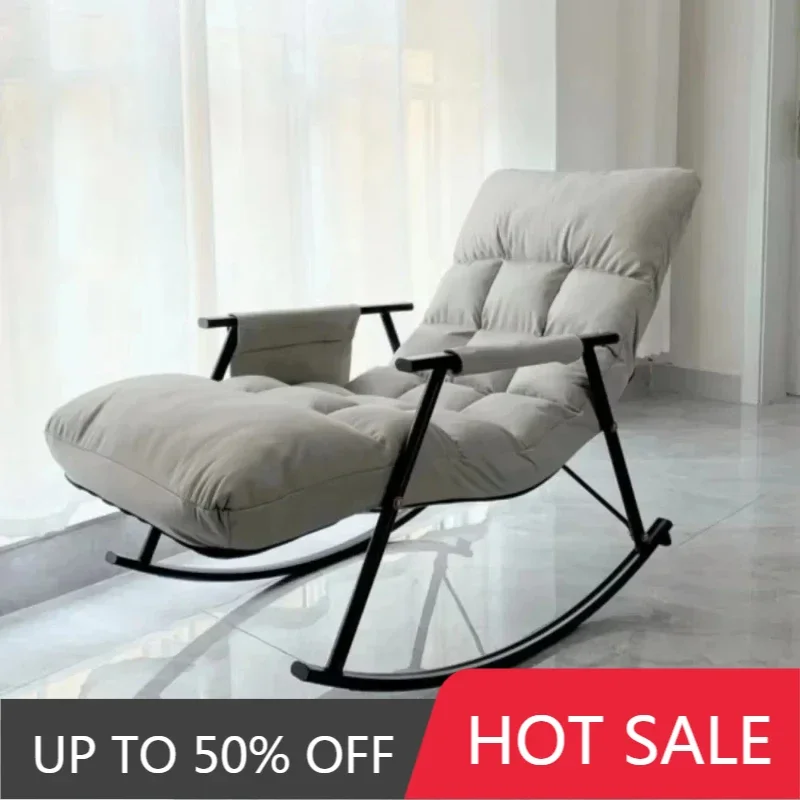 

Lightweight luxury rocking chair comfortable relaxing multi-purpose adjustable backrest comfortable silla chairs living room
