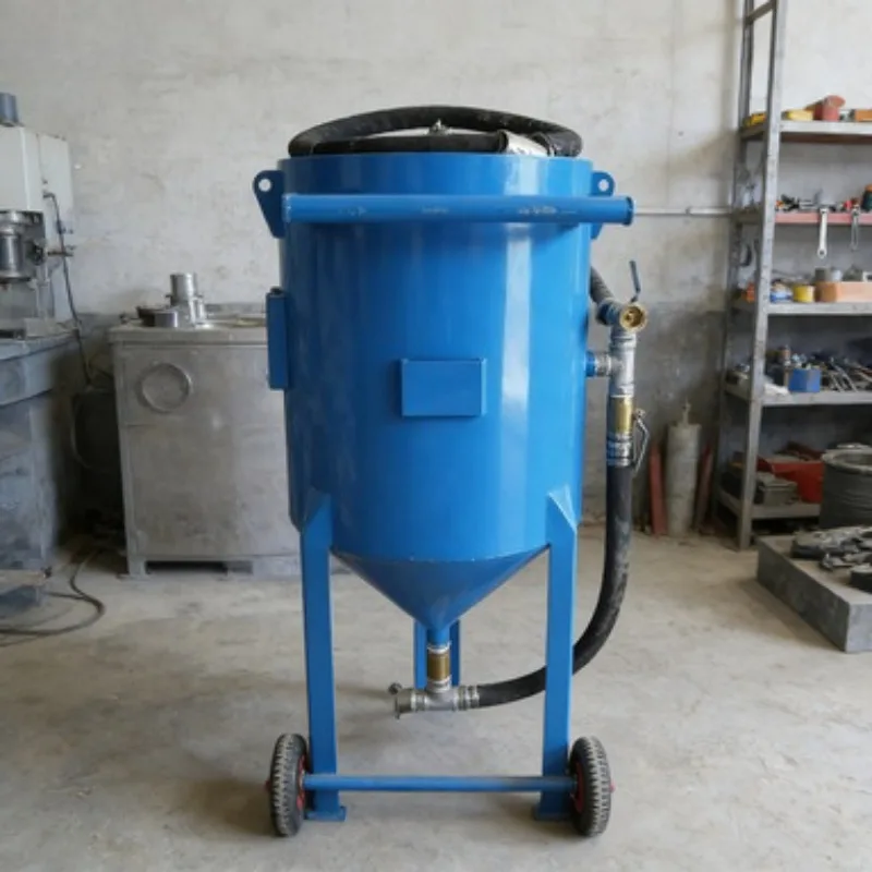 Wet Sandblasting Machine for Fiberglass Surface Smooth Treatment