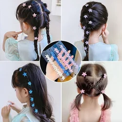 10PCS New Flower Princess Girls Hair Buckle Hairpins Cute Children Headwear Hairgrip Hair Clips Hair Accessories