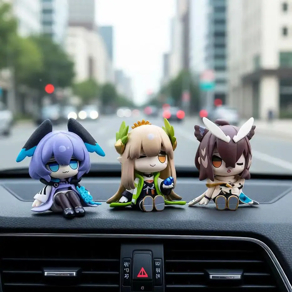 

Arknights Mini Series Game Fan Art 8cm Mini-Q Version Car Decoration Item