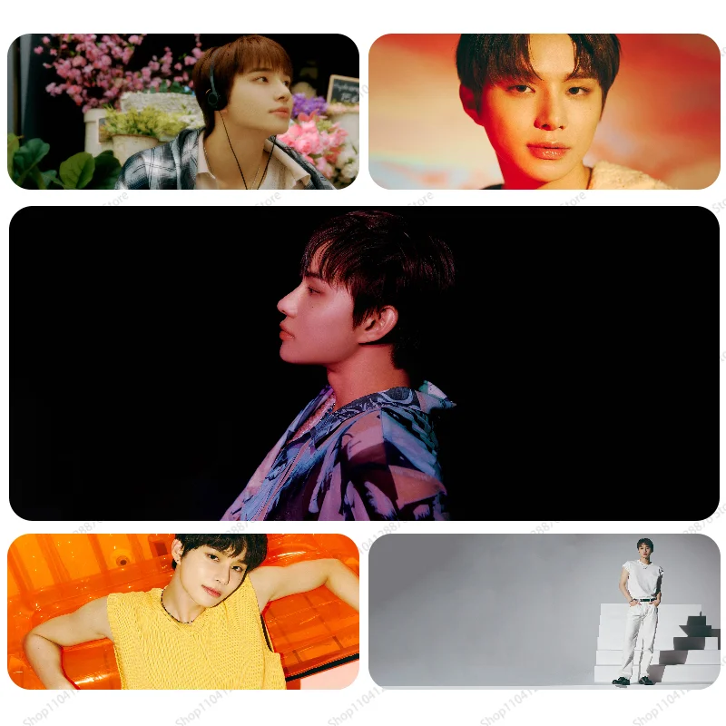 Idol JUNGWOO Singer Ablum Perfume Mousepad Gaming Mouse pad Gamer Pc Accessories Deskmat Keyboard Mat Desk Protector Mause Pads