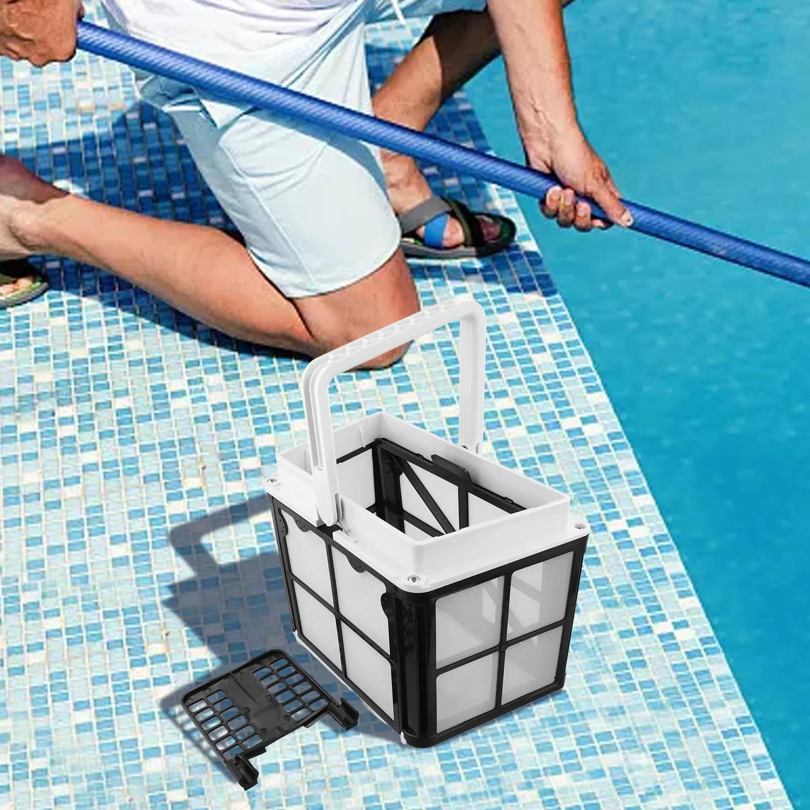 Robust Design 9991459R1 Ultrafine Filter Basket for Dolphin S50 S100 Pool Cleaners Enhances Filtration Efficiency